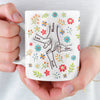Personalisierte Tasse – Muttertagsgeschenk für Mama, Oma – Für alle die Hand in Hand-Momente