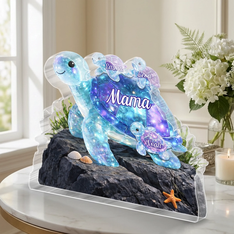 Personalisierte Acrylplakette – Muttertagsgeschenk für Oma, Mama – Das schönste Geschenk