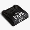 Personalisiertes Unisex-T-Shirt – Geschenk für Opa, Papa – Ein stolzes Erbe