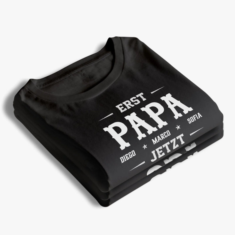 Personalisiertes Unisex-T-Shirt – Geschenk für Opa, Papa – Ein stolzes Erbe