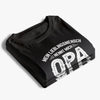 Personalisiertes Unisex-T-Shirt – Geschenk für Opa, Papa – Ein T-Shirt voller Liebe