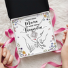 Personalisierte Liebesknoten-Halskette  – Geschenk für Mama, Tochter – Ewige Freundschaft, unendliche Liebe