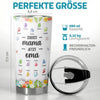 Personalisierter Becher  – Muttertagsgeschenk für Oma, Mama – Ich liebe dich, Oma