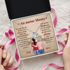 Personalisierte Liebesknoten-Halskette  – Muttertagsgeschenk für Mama, Oma - Für die besten Umarmungen