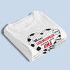 Personalisiertes Unisex-T-Shirt – Geschenk für Opa, Oma – Mein Lieblingsspieler