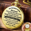 Personalisierte Taschenuhr – Geschenk für Sohn – Mein Sohn für immer