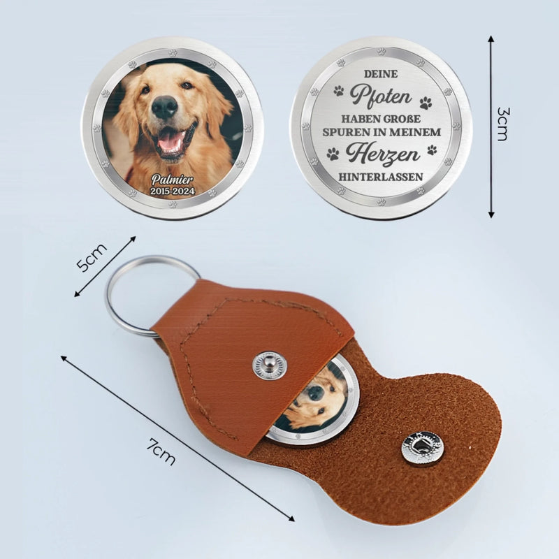 Personalisierter Taschenknuddler mit Foto – Tiergedenkgeschenk für Haustierbesitzer – Für all die schönen Erinnerungen