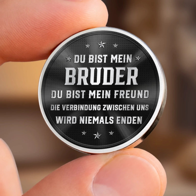 Personalisierter Taschenknuddler – Vatertagsgeschenk für Sohn, Bruder – Das sind die besten Erinnerungen
