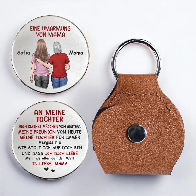 Personalisierter Taschenknuddler – Individuelle Geburtstagsgeschenke Für Mama, Sohn, Tochter – Die Bindung, Die Wir Teilen, Verblasst Nie