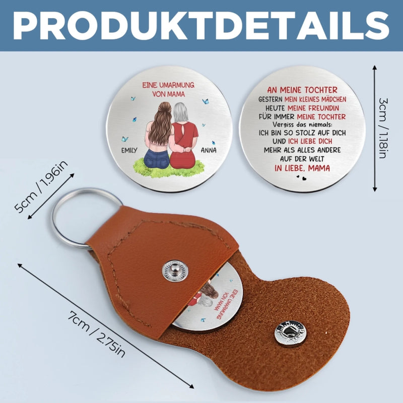 Personalisierter Taschenknuddler – Geschenk für  Tochter, Sohn – Ich bin so stolz auf dich