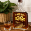 Personalisierte Whiskyflasche – Geschenk für Bruder – An meinen Bruder