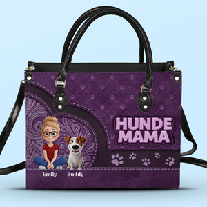 Personalisierte Handtasche – Geschenk für Haustierbesitzer – Stolze Hundemama