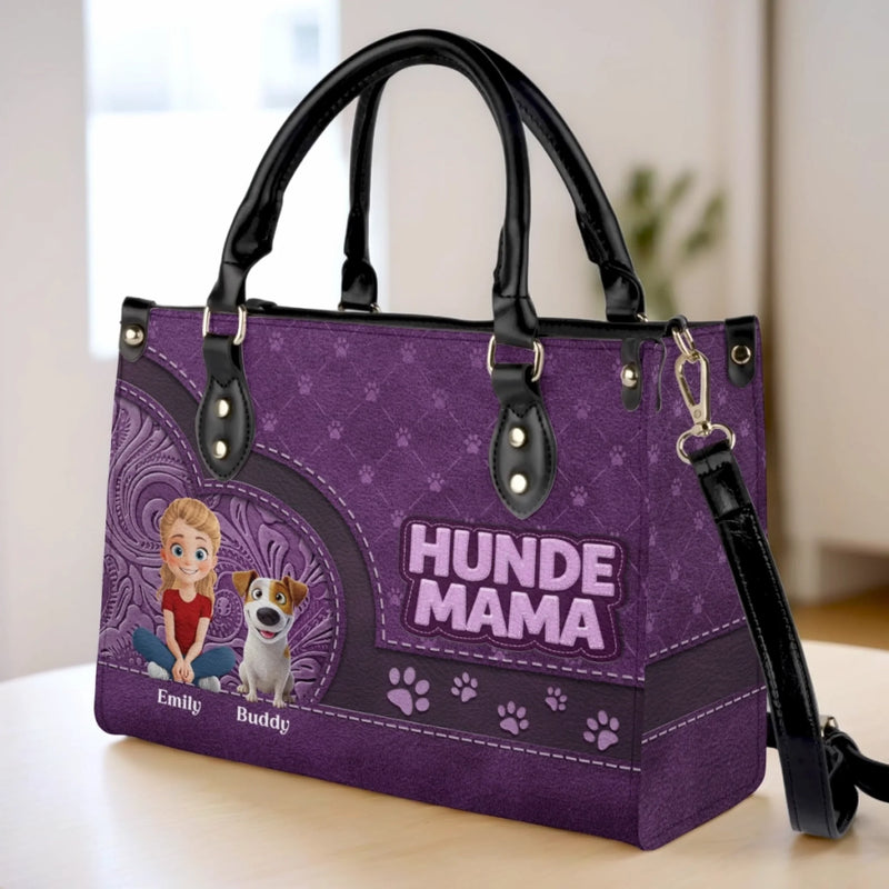 Personalisierte Handtasche – Geschenk für Haustierbesitzer – Stolze Hundemama
