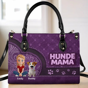 Personalisierte Handtasche – Geschenk für Haustierbesitzer – Stolze Hundemama