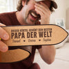 Personalisierter Ledergürtel mit Gravur – Geschenk für Opa, Papa – Papa der welt
