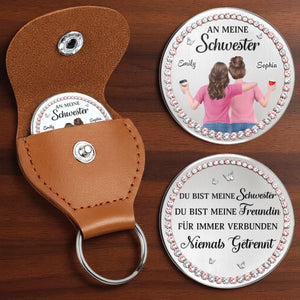 Personalisierter Taschenknuddler – Geschenk für Schwester – Für meine Schwester