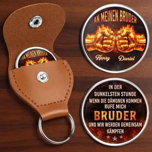 Personalisierter Taschenknuddler – Geschenk für Bruder – Für dich, Bruder