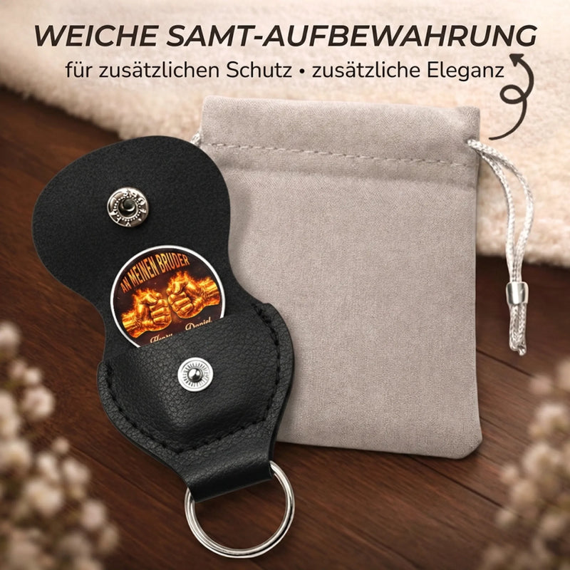 Personalisierter Taschenknuddler – Geschenk für Bruder – Für dich, Bruder
