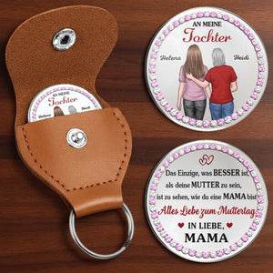 Personalisierter Taschenknuddler – Geschenk für  Tochter – Unendlich stolz auf dich