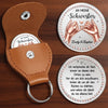 Personalisierter Taschenknuddler – Geschenk für Schwester – Für immer meine Schwester