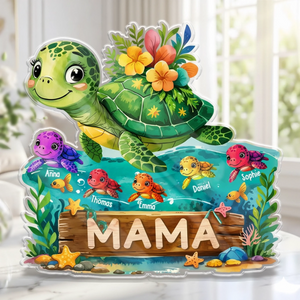 Personalisierte Acrylplakette – Muttertagsgeschenk für Mama, Oma - In Liebe unvergessen