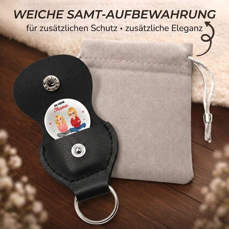 Personalisierter Taschenknuddler – Geschenk für  Mama – So sehr liebe ich dich