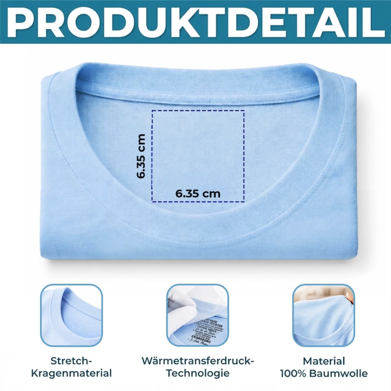 Personalisiertes Unisex-T-Shirt mit Innenkragen-Druck – Geschenk für Tochter – An meine Tochter
