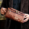 Personalisierte Leder-kulturtasche mit Gravur - Geburtstagsgeschenke für Papa und Opa – Der beste Papa der Welt
