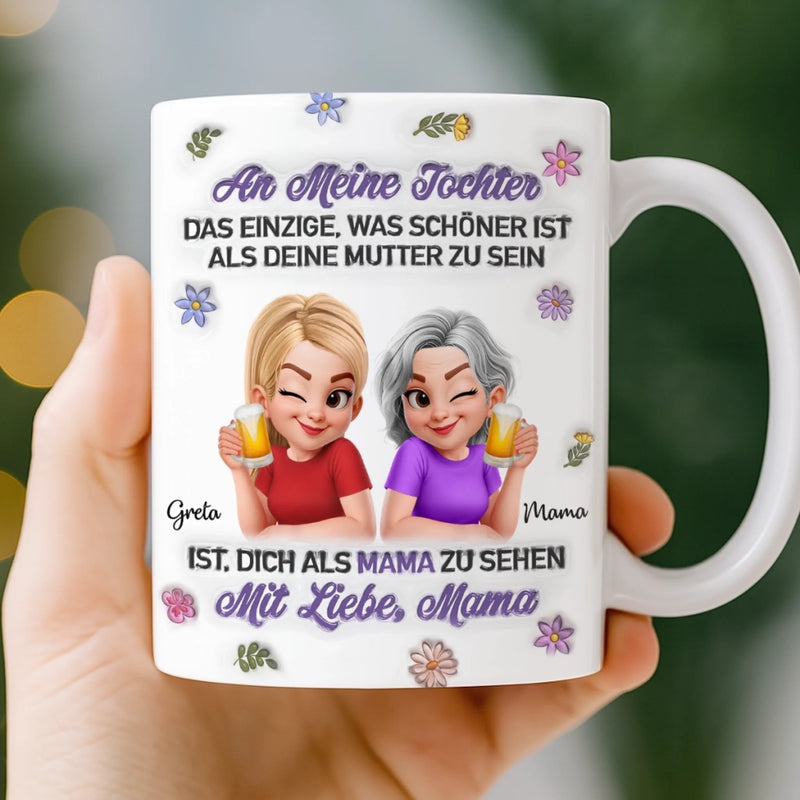 Personalisierte Tasse – Muttertagsgeschenk für Mama – Mama sein ist alles