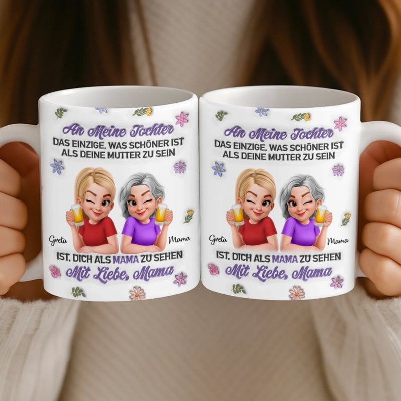 Personalisierte Tasse – Muttertagsgeschenk für Mama – Mama sein ist alles