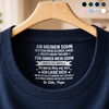 Personalisiertes Unisex-T-Shirt mit Innenkragen-Druck – Geschenk für Sohn – Für immer mein Sohn