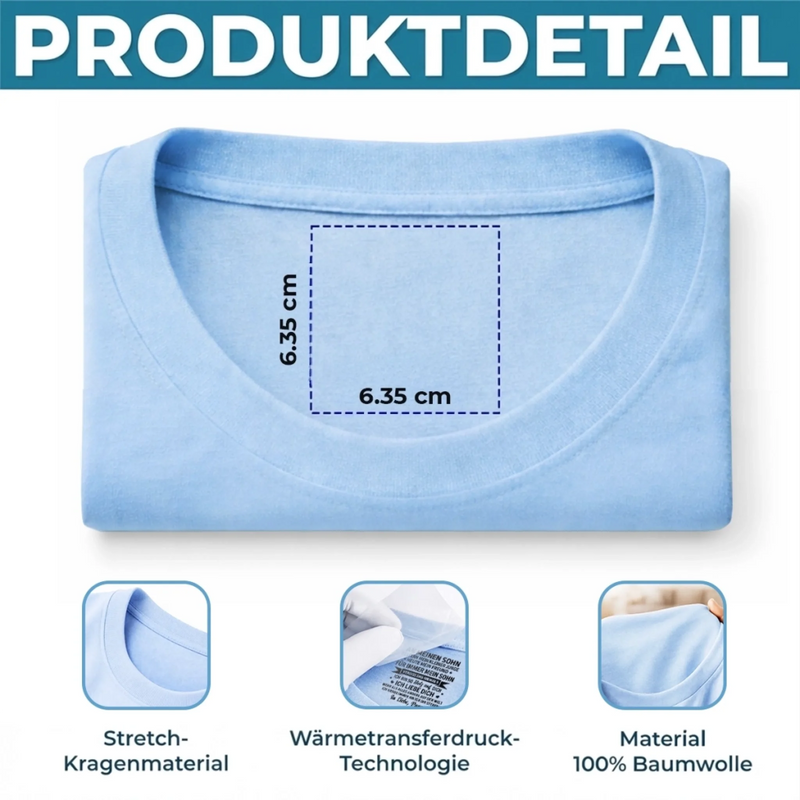 Personalisiertes Unisex-T-Shirt mit Innenkragen-Druck – Geschenk für Sohn – Für immer mein Sohn