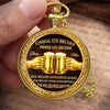 Personalisierte goldene Taschenuhr – Geschenk für Bruder – Brüder für immer