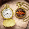 Personalisierte goldene Taschenuhr – Geschenk für Bruder – Mein Bruder, mein Freund