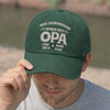 Personalisierte klassische Baseballkappe – Vatertagsgeschenk für Opa, Papa – Mein Lieblingsname ist Opa