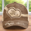 Personalisierte klassische Kappe mit Allover-print – Vatertagsgeschenk für Papa, Opa – Mein cooler Papa