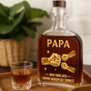 Personalisierte Whiskyflasche – Vatertagsgeschenk Für Papa, Opa – Wegen mir trinkst du