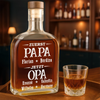 Personalisierte Whiskyflasche – Vatertagsgeschenk Für Papa, Opa – Dein Trinkgrund bin ich