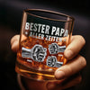 Personalisierter Whiskyglas – Vatertagsgeschenk für Papa, Opa – Der beste Papa überhaupt