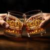 Personalisierter Whiskyglas – Vatertagsgeschenk für Papa, Opa – Ein Band fürs Leben