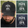 Benutzerdefinierte Baseballkappe Aus Gewaschenem Vintage-denim - Personalisierte Geburtstagsgeschenke Für Papa, Opa - Geschätzt Von Meiner Liebsten Gemeinschaft