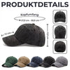 Benutzerdefinierte Baseballkappe Aus Gewaschenem Vintage-denim - Personalisierte Geburtstagsgeschenke Für Papa, Opa - Mein Lieblingsmensch Nennt Mich Opa