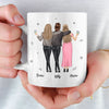 Personalisierte Tasse – Geschenk für beste Freundinnen, Schwester – Freundinnen fürs Leben
