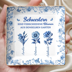 Personalisierte Schmuckschale – Geschenk für beste Freundinnen, Schwester – Beste Freundinnen für immer