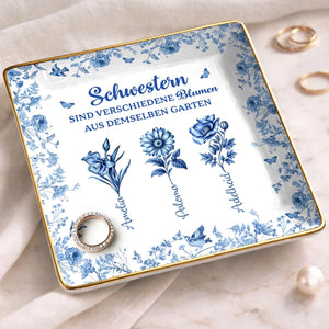 Personalisierte Schmuckschale – Geschenk für beste Freundinnen, Schwester – Beste Freundinnen für immer