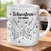 Personalisierte Tasse – Geschenk für beste Freundinnen, Schwester – Schwestern für die Ewigkeit