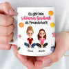 Personalisierte Tasse – Geschenk für beste Freundinnen, Schwester – Das Geschenk der Freundschaft