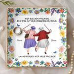 Personalisierte Schmuckschale – Geschenk für beste Freundinnen, Schwester – Freunde für immer auch im Vergessen