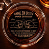 Personalisiertes Whiskyglas – Geburtstagsgeschenk Für Bruder, Beste Freunde – Einmal Brüder, für immer verbunden