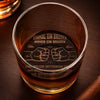 Personalisiertes Whiskyglas – Geburtstagsgeschenk Für Bruder, Beste Freunde – Einmal Brüder, für immer verbunden